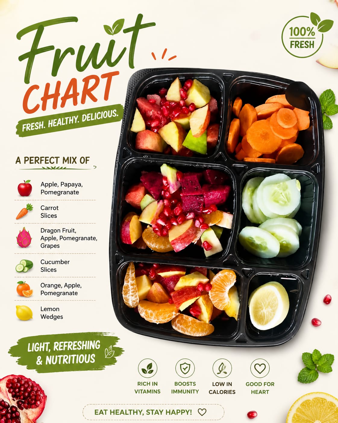 Fruit Chart Details